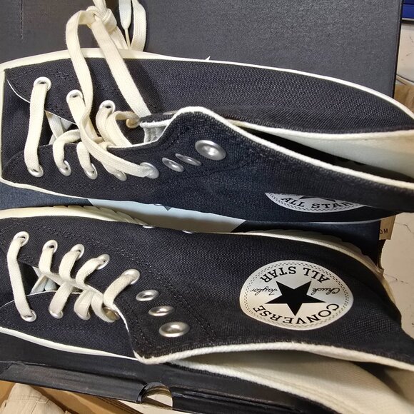 Converse Chuck Taylor All Star Lugged 2.0 High Dark Smoke Grey Size 10 Mens NEW - Picture 5 of 12